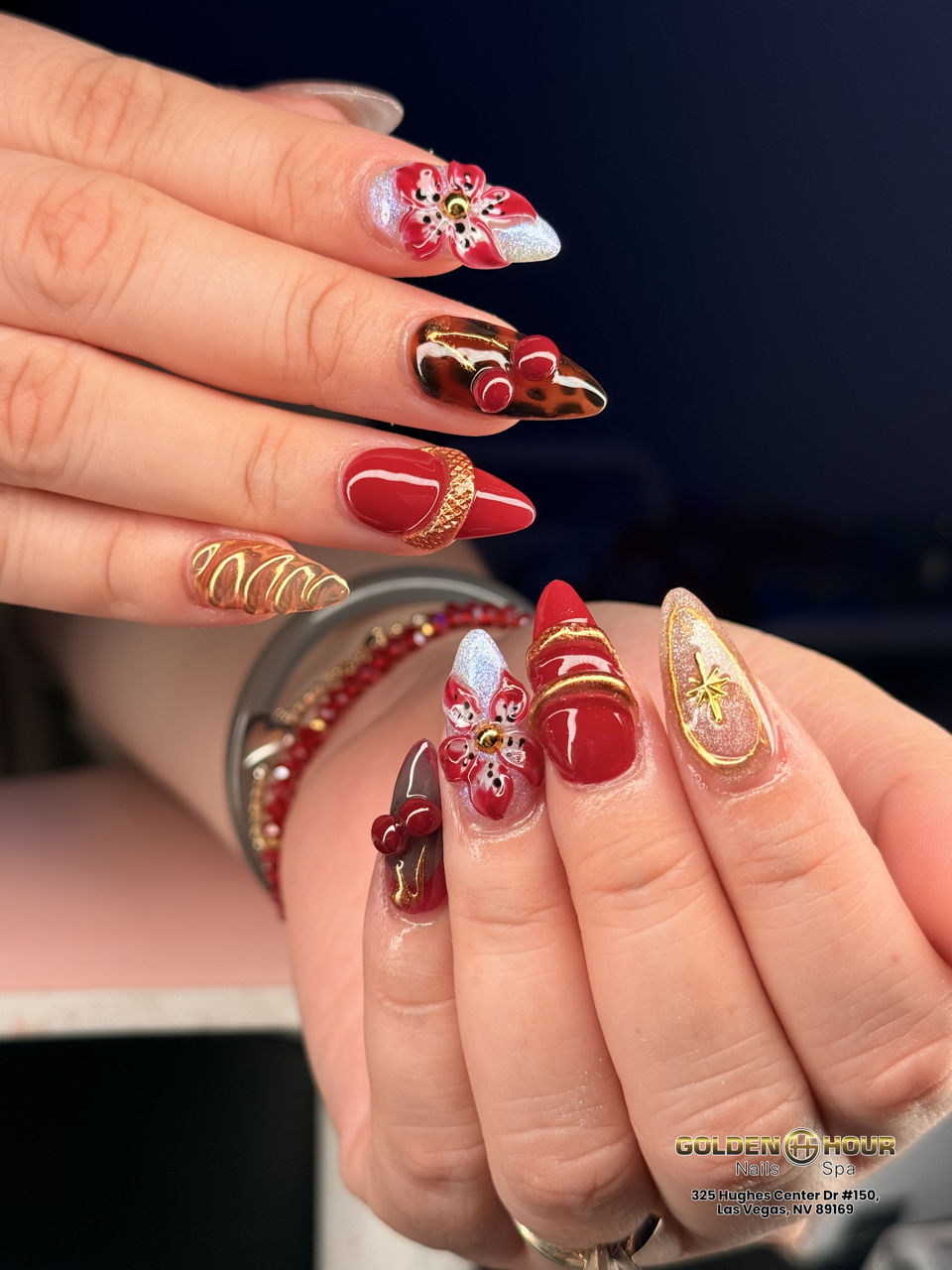 Beautiful Nails at Golden Hour Nails Spa